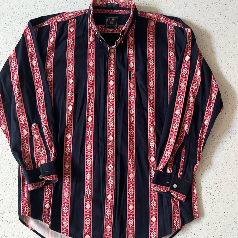 Men’s Chaps Dress Shirt (Large)